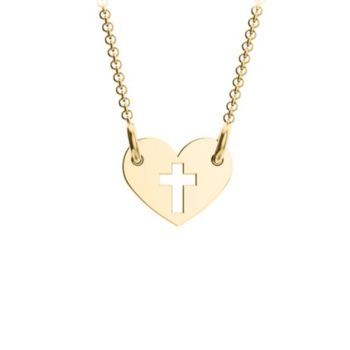 Love is Patient Necklace – 10K Yellow Gold