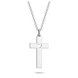 Love is Kind Necklace in 925 Sterling Silver