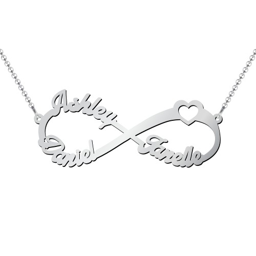 Love to Infinity Pendant – Sterling Silver