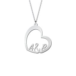 You'll Be In My Heart Pendant in 925 Sterling Silver