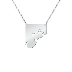 Eshgh Farsi Love Necklace – Sterling Silver