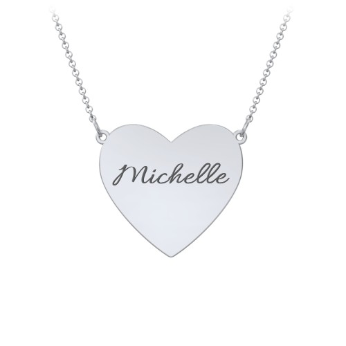 Call It A Crush Heart Necklace