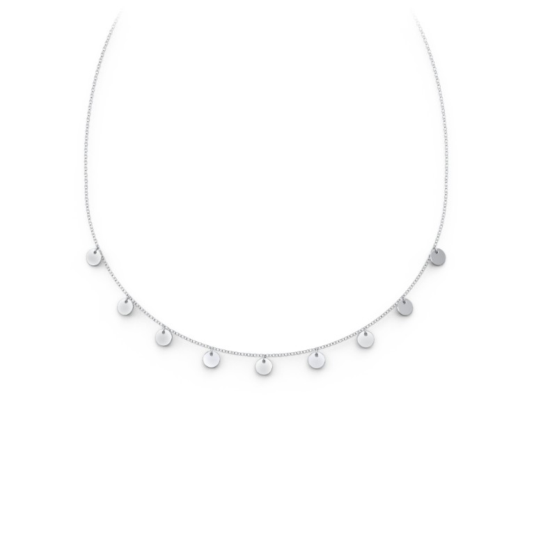 Mini Discs Necklace Jewlr