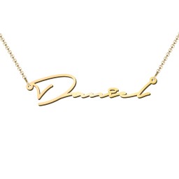 Personalized Signature Name Necklace