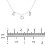 Modern Heart Initial Necklace – Sterling Silver