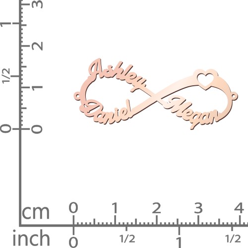 Love to Infinity Bracelet – 10K Rose Gold