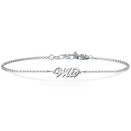 The Flourish Name Bracelet