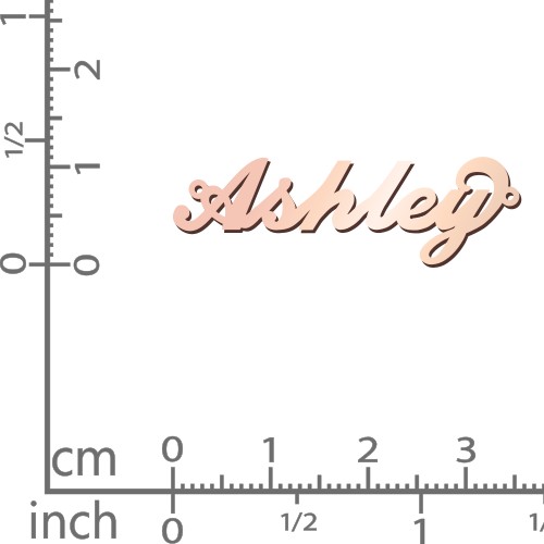The Flourish Name Bracelet – 10K Rose Gold