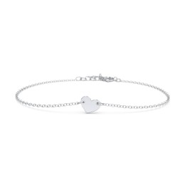 Engravable Heart Bracelet