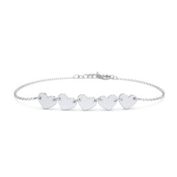 Engravable 5 Hearts Bracelet