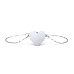 Engravable Heart Sorority Bracelet