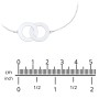 Engravable Interlocking Circles Bracelet