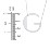 Engravable Asymmetrical Initial Necklace - G – 18K Gold Plated Silver