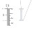 Engravable Asymmetrical Initial Necklace - I – Sterling Silver