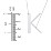 Engravable Asymmetrical Initial Necklace - K – Sterling Silver