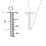 Engravable Asymmetrical Initial Necklace - T – Sterling Silver