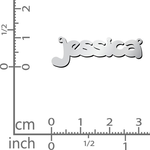 Personalized Bubble Name Necklace