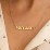 Personalized Name Necklace – 18K Gold Plated Silver