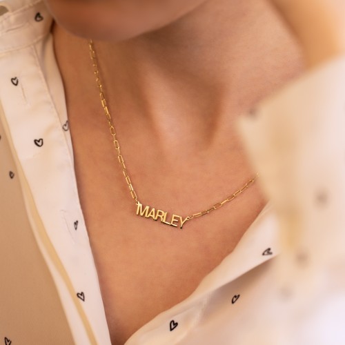 Personalized Name Necklace – Sterling Silver