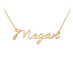 Signature Script Stainless Steel Name Necklace