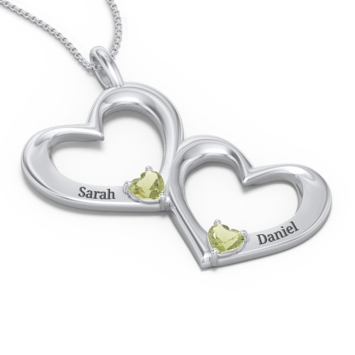 Fusion Hanging Hearts Pendant