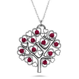 Heart Family Tree Pendant