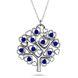 Heart Family Tree Pendant
