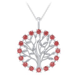 Halo Family Tree Pendant