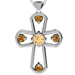 Flared Cross Pendant