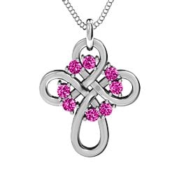 Contemporary Celtic Cross Pendant