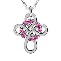 Contemporary Celtic Cross Pendant