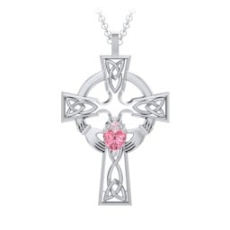 Claddagh Celtic Cross Pendant