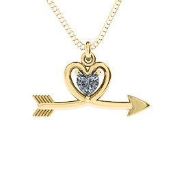Heart & Arrow Pendant