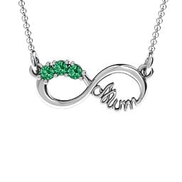 Mum's Infinity Pendant