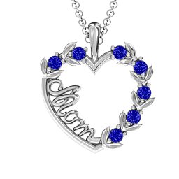 Mom's Heart of Love Pendant