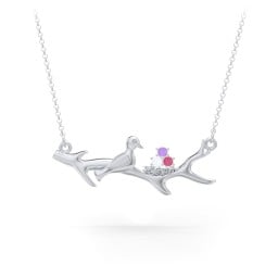 Mother's Nest with 1-5 Stones Pendant