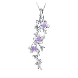 Cherry Blossoms in Bloom Branch Pendant