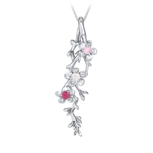 Cherry Blossoms in Bloom Branch Pendant