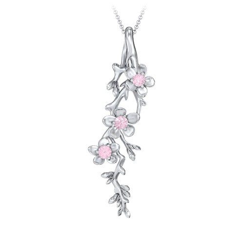 Cherry Blossoms in Bloom Branch Pendant
