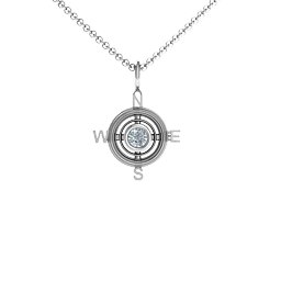 Graduation Compass Pendant