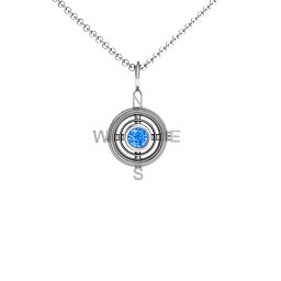 Graduation Compass Pendant