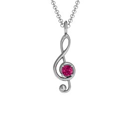 Treble Clef Pendant