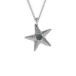 Starfish with Stone Pendant