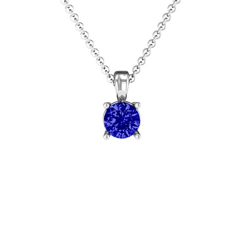 Elegant Round Stone Pendant