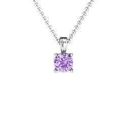Elegant Round Stone Pendant