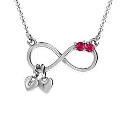 Twice the Love Infinity Pendant
