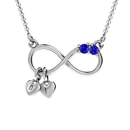 Twice the Love Infinity Pendant