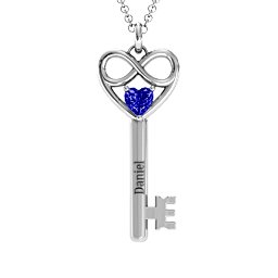 Infinitely in Love Key Pendant