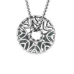 Endless Love Caged Stones Pendant