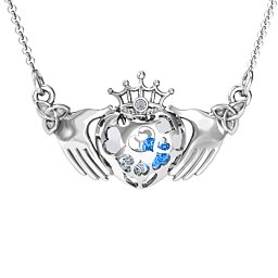 Caged Hearts Claddagh Pendant